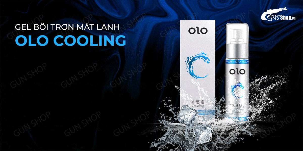 Gel bôi trơn mát lạnh OLO Cooling 60ml mềm mượt tăng khoái cảm