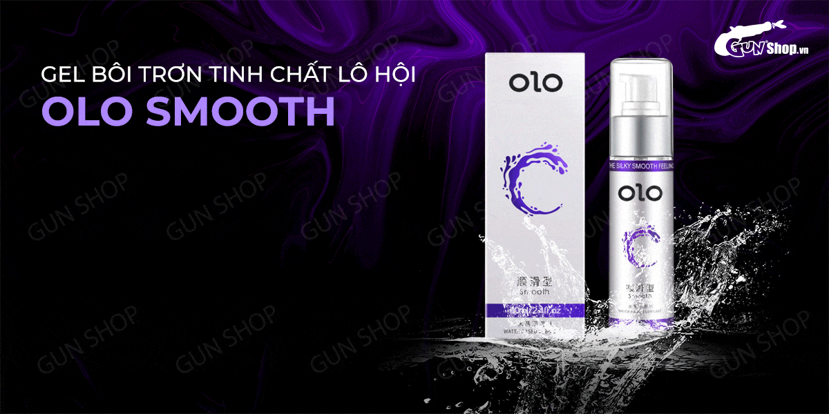 Gel bôi trơn nha đam OLO Smooth 60ml dưỡng ẩm an toàn nữ giới