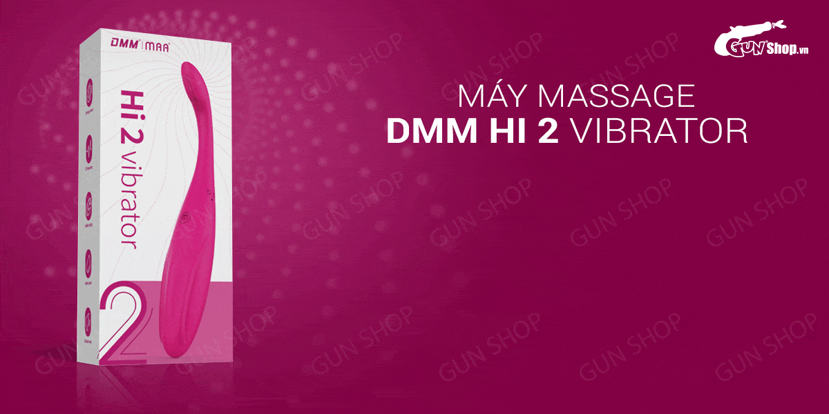 Máy massage điểm G DMM Hi 2 Vibrator 10 tốc độ rung nhỏ gọn tiện dụng