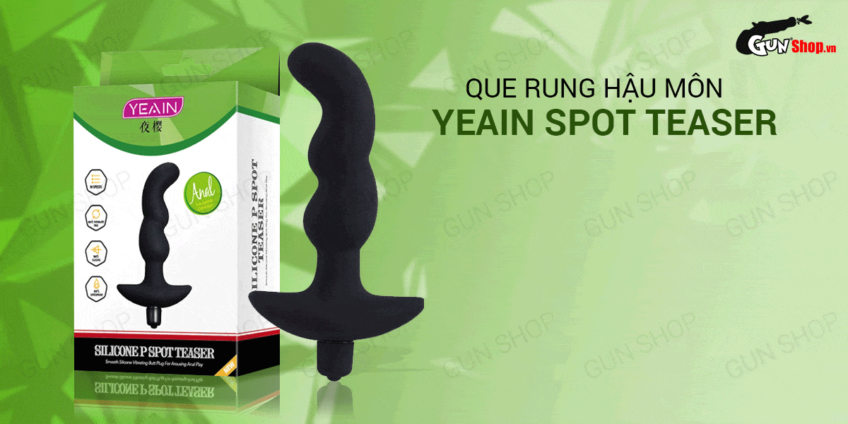 Que rung hậu môn Yeain Spot Teaser 10 chế độ rung kích thích mạnh
