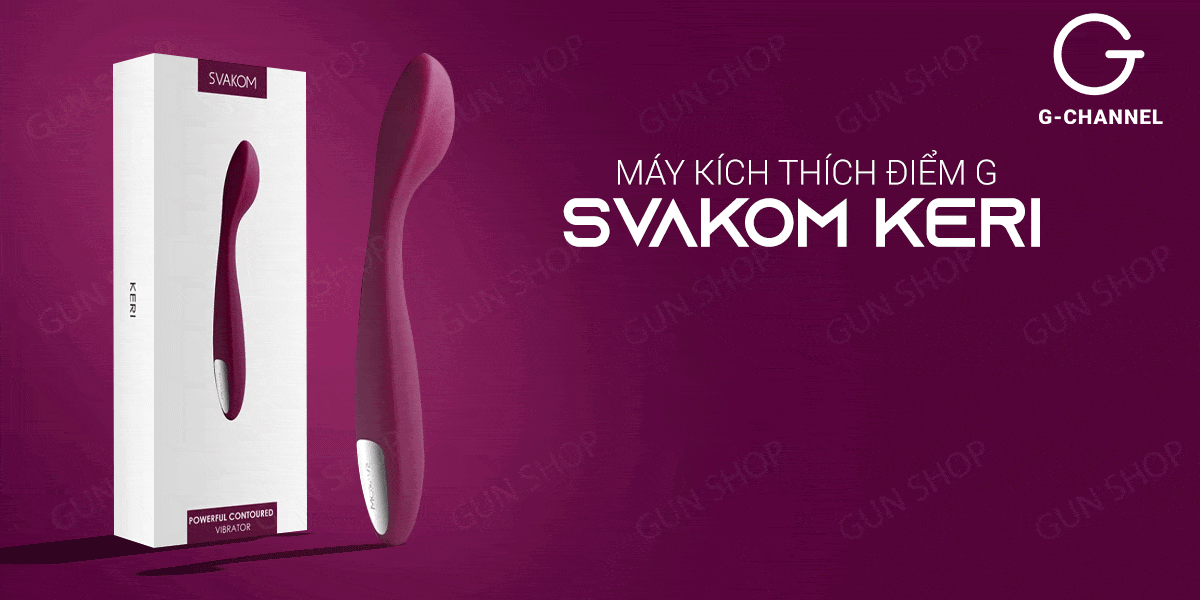 Máy kích thích điểm G Svakom Keri 5 chế độ rung cường độ cao