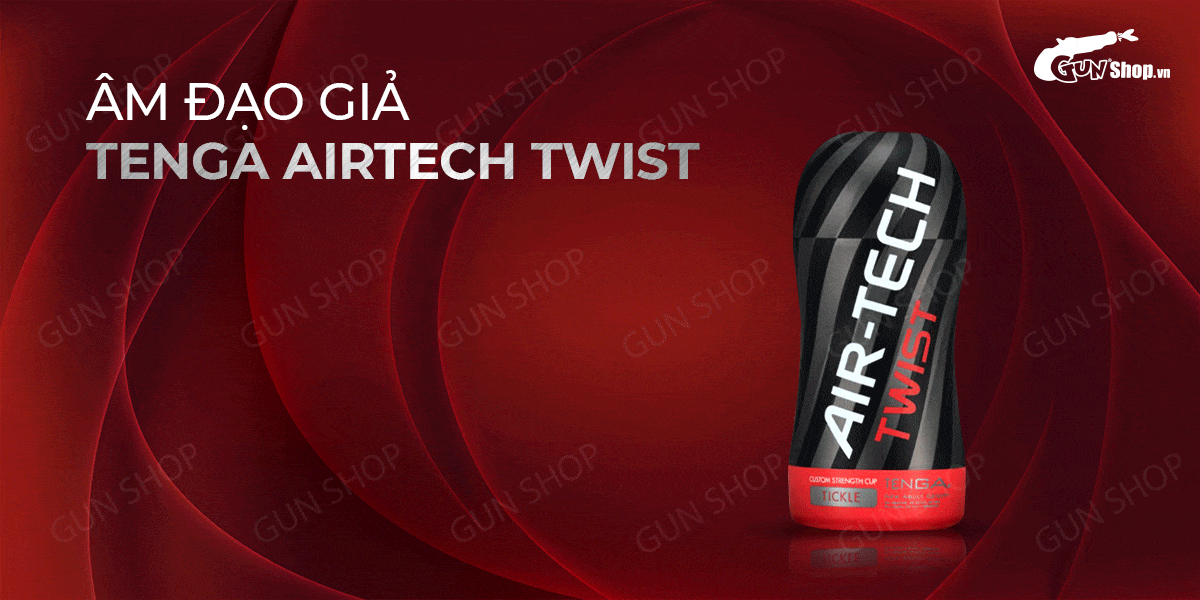 Âm đạo giả hút chặt ôm khít Tenga Air-Tech Twist cao cấp Nhật Bản
