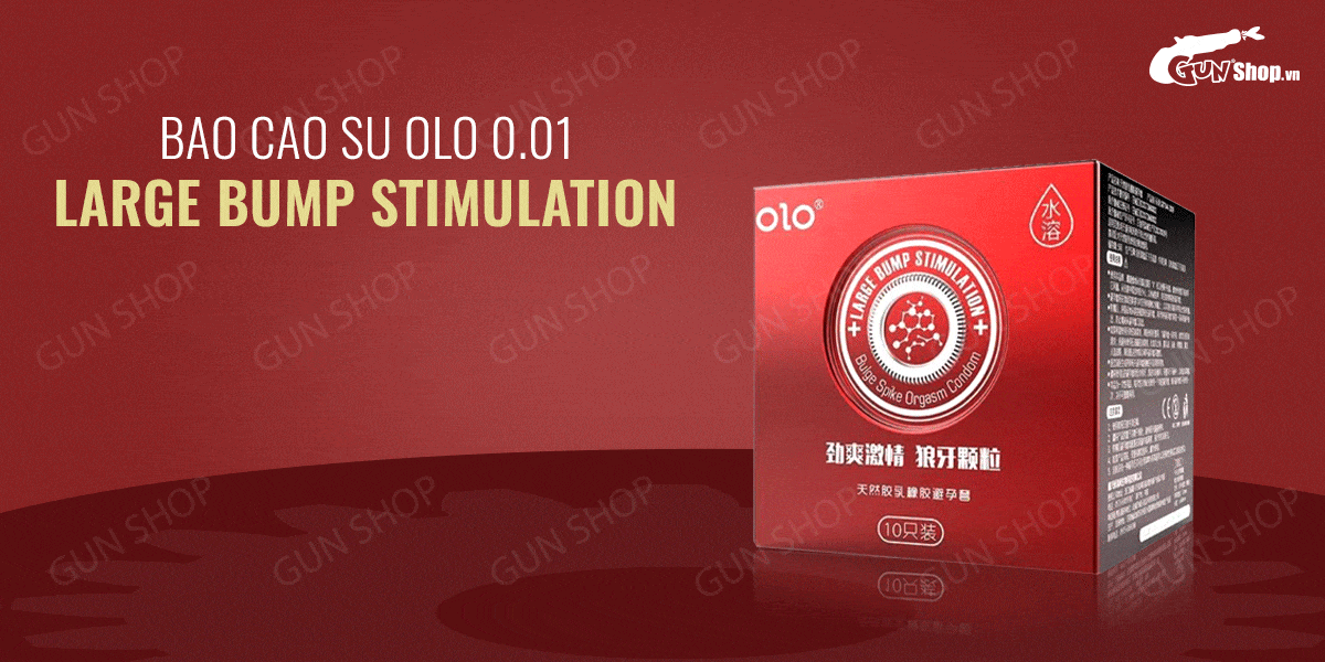 Bao cao su OLO 0.01 siêu mỏng hương vani hộp 10 cái an toàn dễ chịu