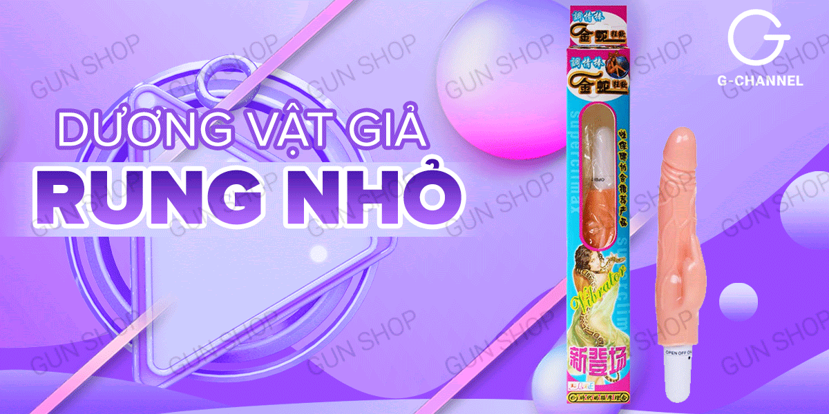 Dương vật giả rung nhỏ Vibrator thiết kế nhỏ gọn nhiều chế độ