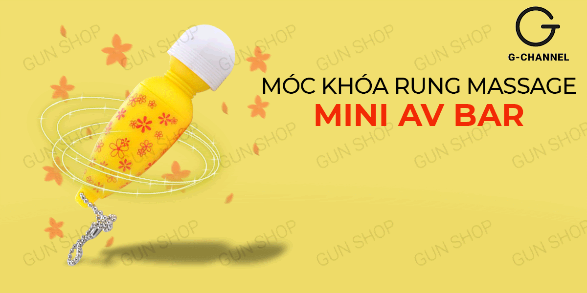 Móc khóa rung Mini Av Bar massage điểm nhạy cảm nữ độc đáo Móc khóa rung Mini Av Bar massage điểm nhạy cảm nữ độc đáo