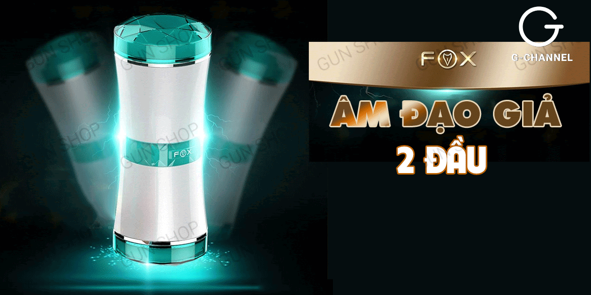 Âm đạo giả 2 đầu Fox Honour siêu mịn đàn hồi an toàn giá tốt