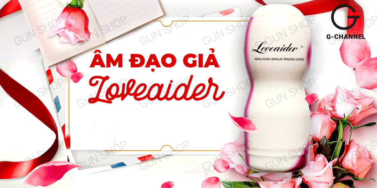 Âm đạo giả gân gai Loveaider giá rẻ kích thích mạnh mẽ dễ sử dụng