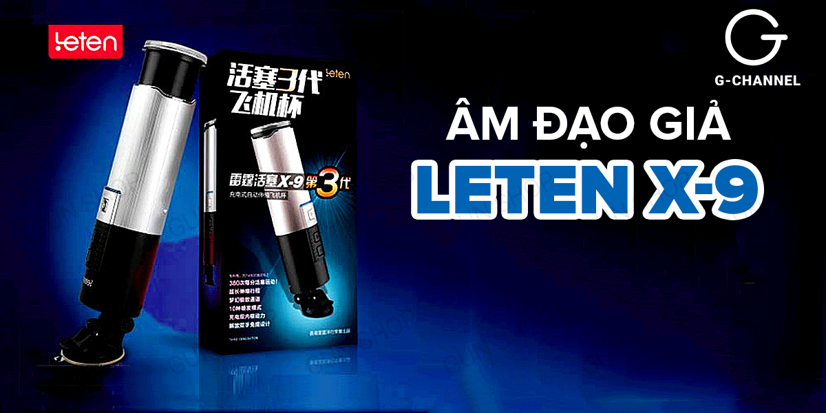 Âm đạo giả sạc điện Leten X-9 thụt đẩy tự động silicon mềm mại thật Âm đạo giả sạc điện Leten X-9 thụt đẩy tự động silicon mềm mại thật