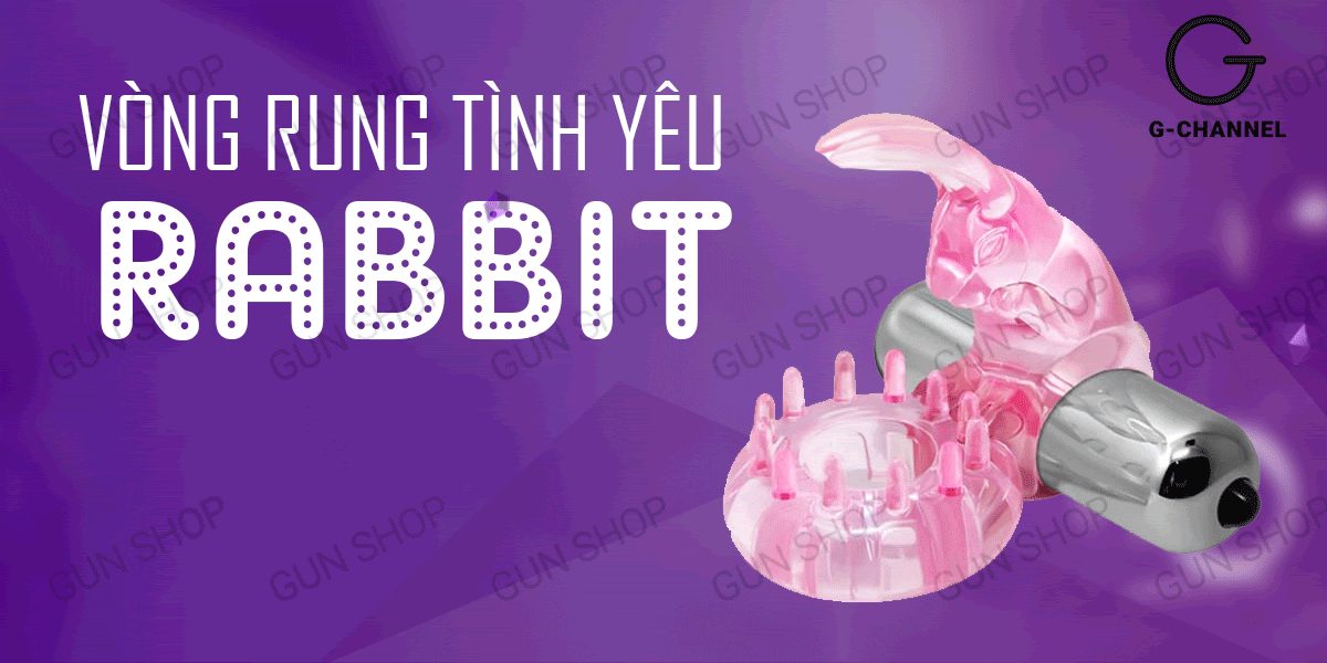 Vòng rung Baile Love Rabbit 7 chế độ gai nhỏ tăng khoái cảm nâng cao sức bền