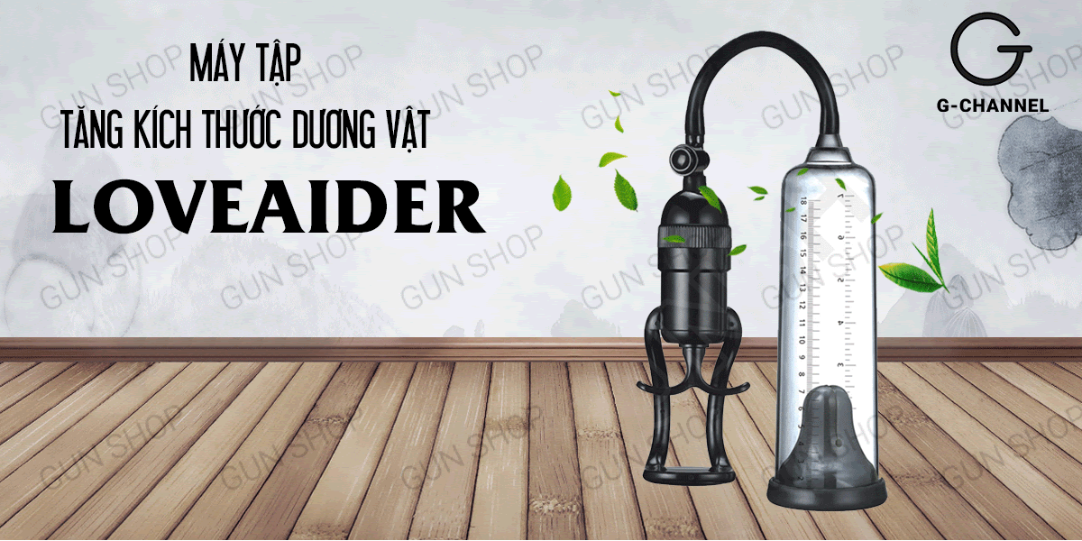 Máy tập kéo dài dương vật Loveaider Rapid Erection tăng kích thước