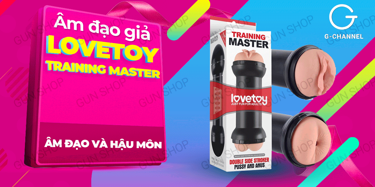 Âm đạo giả Lovetoy Training Master đa năng kích thích cửa sau chân thật