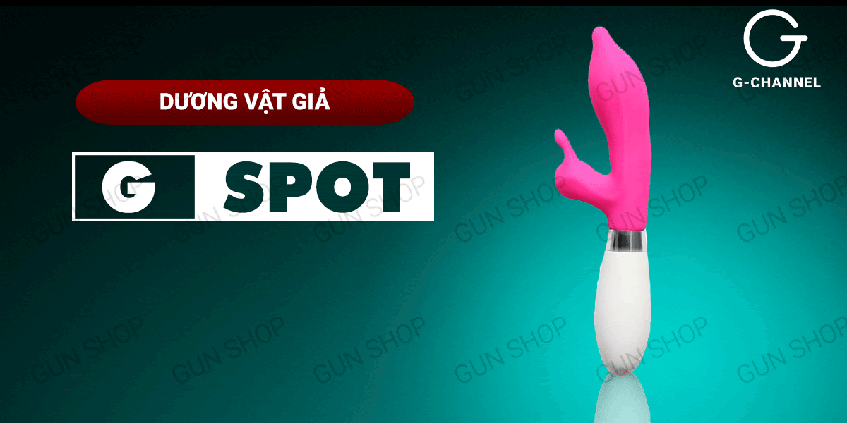 Dương vật giả G-spot silicon cao cấp đa chế độ rung, chạm đỉnh nhanh chóng