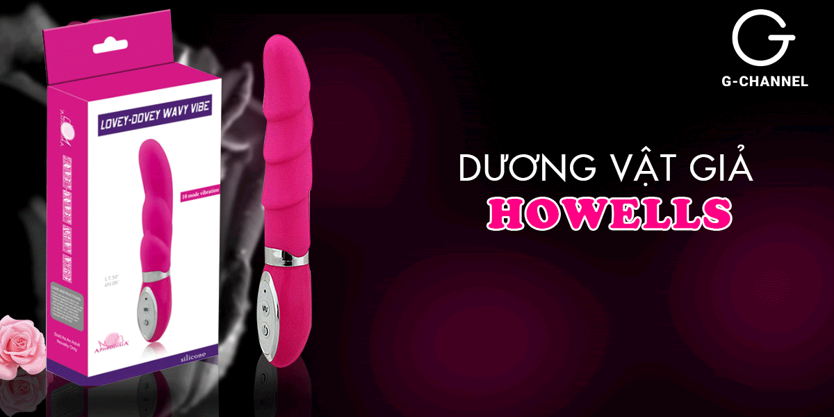 Dương vật giả Aphrodisia Vibe 10 chế độ rung kích thích đa điểm