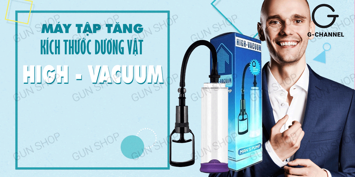 Máy tập dương vật High Vacuum tăng kích thước thông minh tiện lợi chất lượng