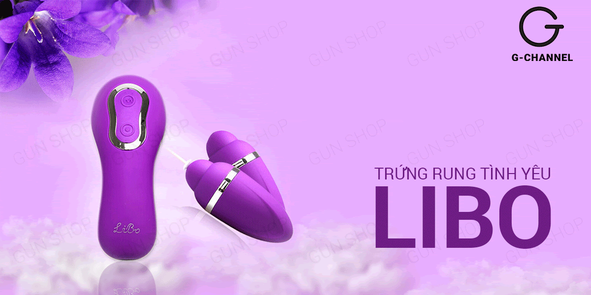 Trứng rung tình yêu 2 trứng Libo Female nhiều chế độ rung Trứng rung tình yêu 2 trứng Libo Female nhiều chế độ rung