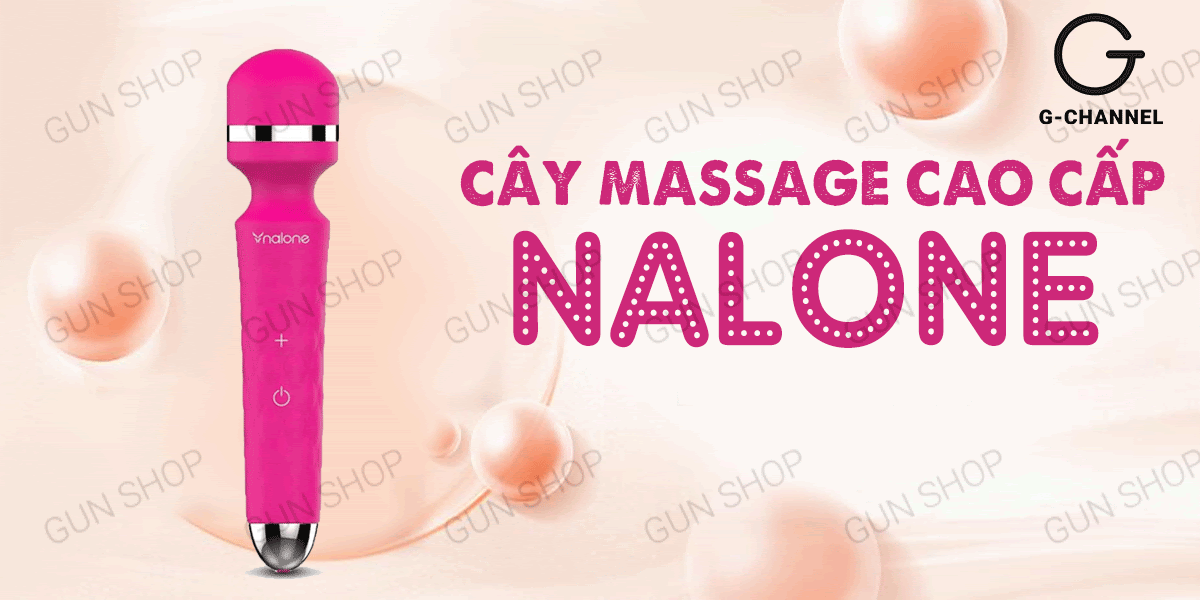 Máy massage Nalone Rock nhiều chế độ rung sạc điện cao cấp thăng hoa