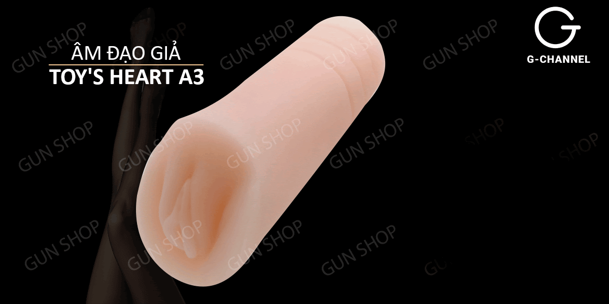 Âm đạo giả silicon mềm mịn nguyên khối ToysHeart A3 cao cấp