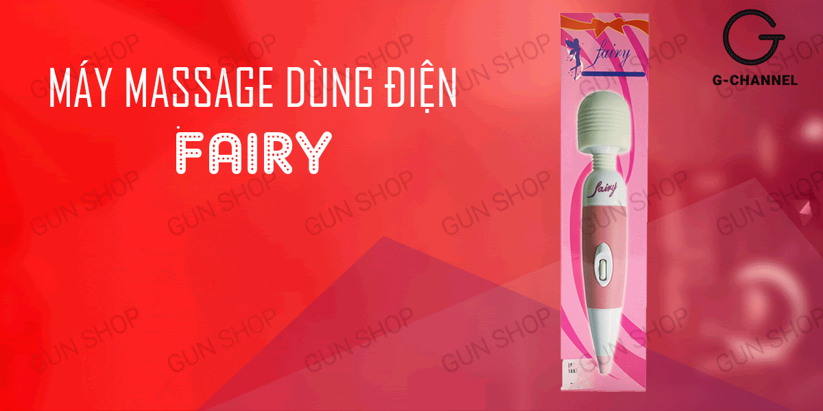 Máy massage Fairy chày rung tình yêu đa tần số cực mạnh kích thích