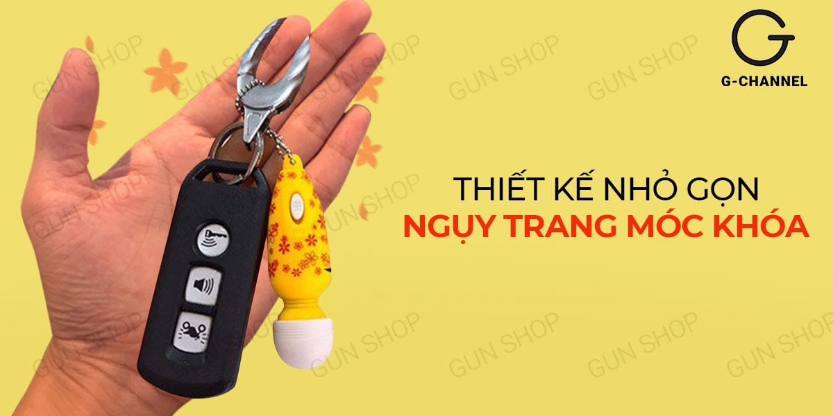 Móc khóa rung Mini Av Bar massage điểm nhạy cảm nữ độc đáo Móc khóa rung Mini Av Bar massage điểm nhạy cảm nữ độc đáo