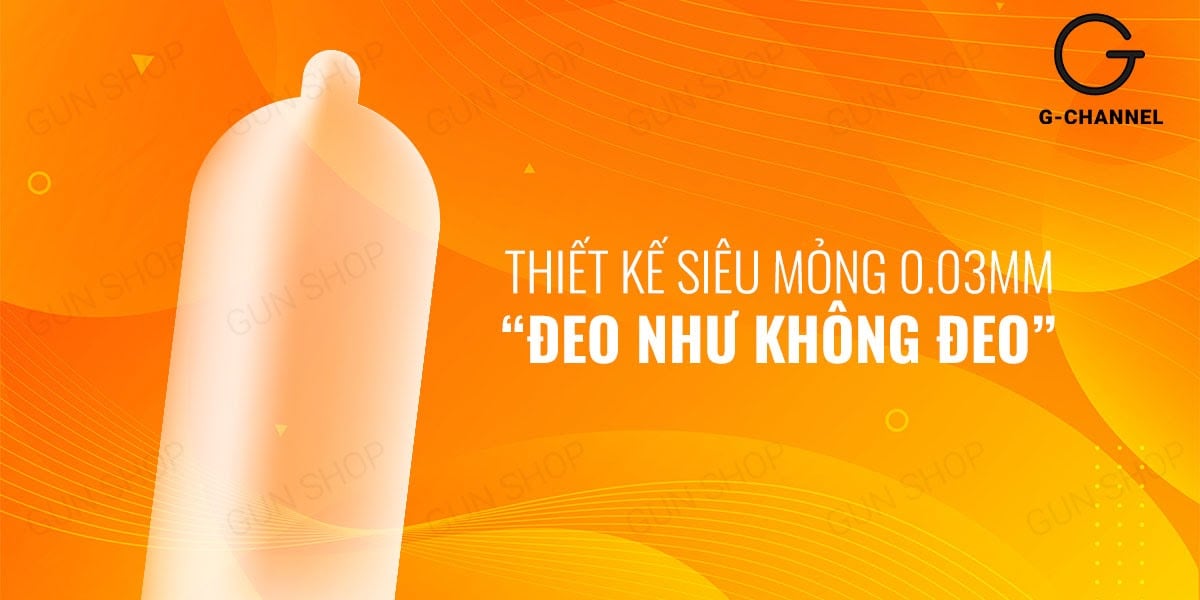 Bao cao su Sagami Xtreme Super Thin siêu mỏng ôm sát 10 cái