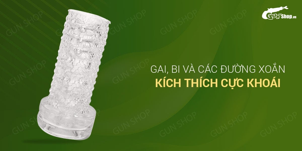 Âm đạo giả trong suốt Hive & Pagoda thủ dâm nam giới giá tốt dễ sử dụng