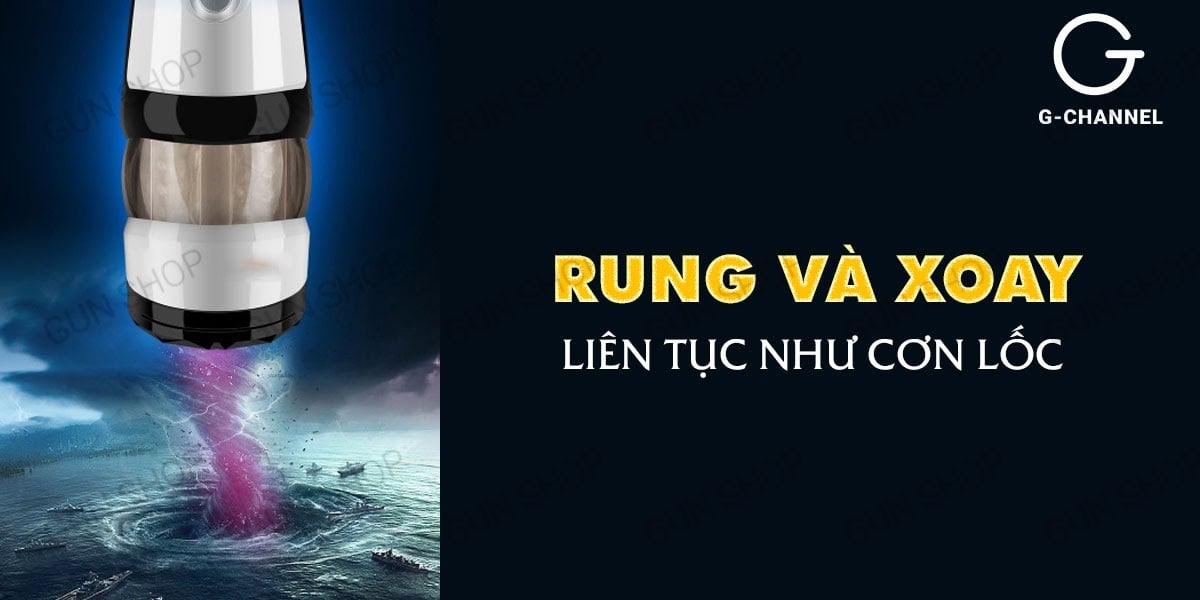 Âm đạo giả tự động Ailighter Katerina 4 xoáy rung 7 chế độ sạc pin Âm đạo giả tự động Ailighter Katerina 4 xoáy rung 7 chế độ sạc pin
