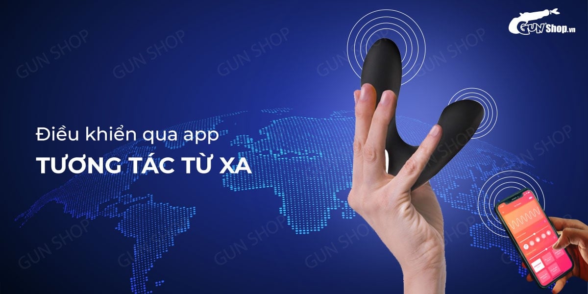 Dụng cụ kích thích hậu môn Svakom Vick 7 chế độ cao cấp sạc