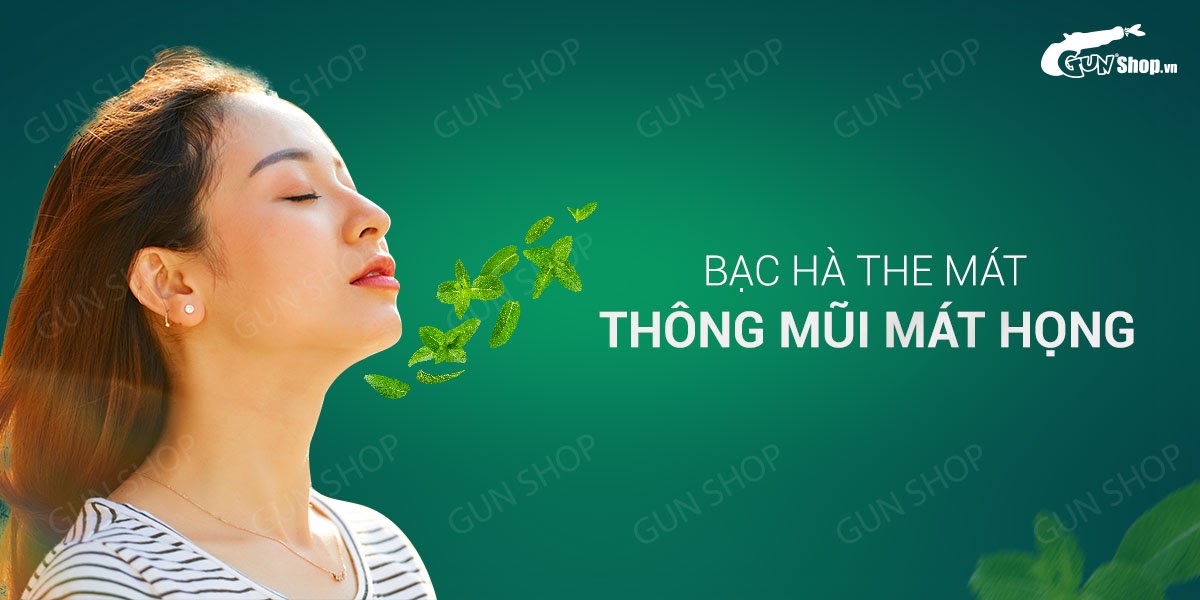 Kẹo ngậm BJ phòng the hương bạc hà tăng hưng phấn cực đã