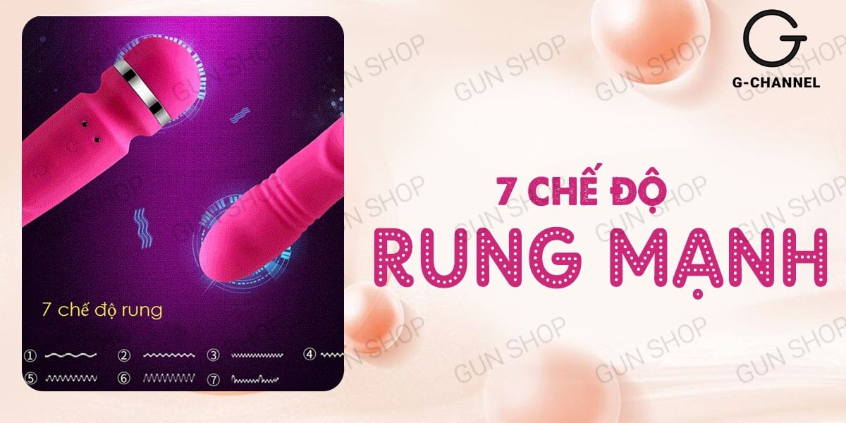 Máy massage Nalone Rock nhiều chế độ rung sạc điện cao cấp thăng hoa
