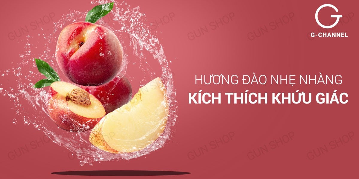 Gel bôi trơn Silk Touch hương đào thơm nhẹ tăng ẩm trơn mượt 100ml