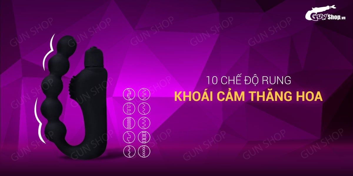 Que rung hậu môn đa chế độ kích thích mạnh mẽ Yeain Power Beads Que rung hậu môn đa chế độ kích thích mạnh mẽ Yeain Power Beads