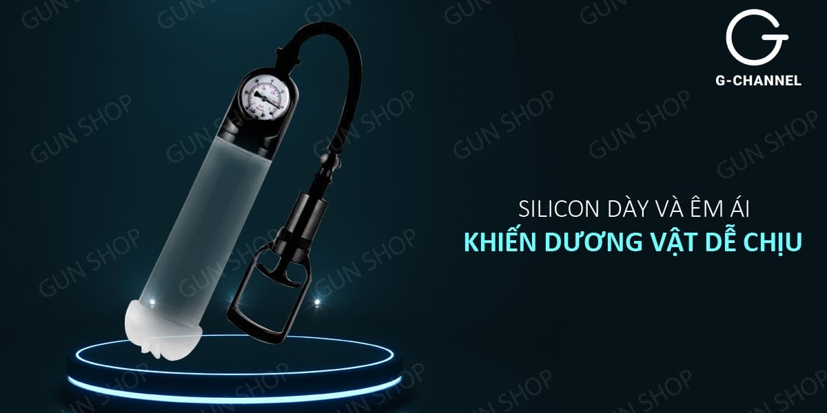 Máy tập dương vật Evo Penis Pump kéo tay tăng kích thước hiệu quả