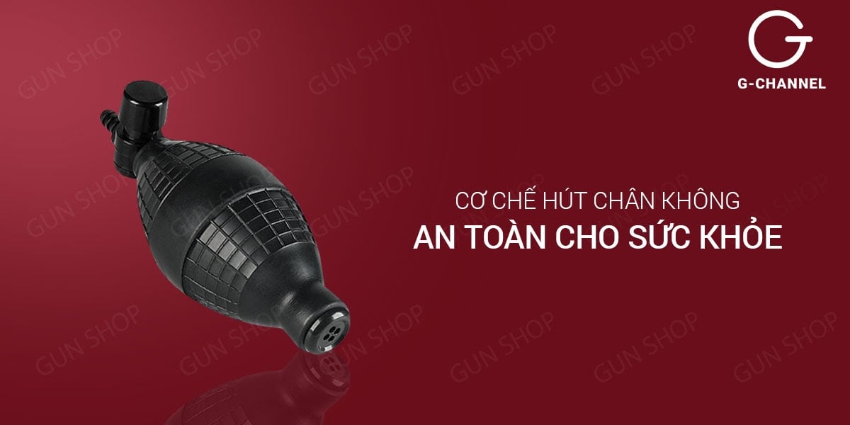 Máy tập dương vật bơm tay Loveaider Negative Pressure hiệu quả tăng kích thước