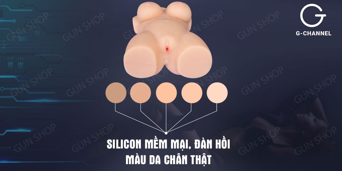 Búp bê tình dục nữ bán thân silicon mềm mịn SCD S2 3.5kg