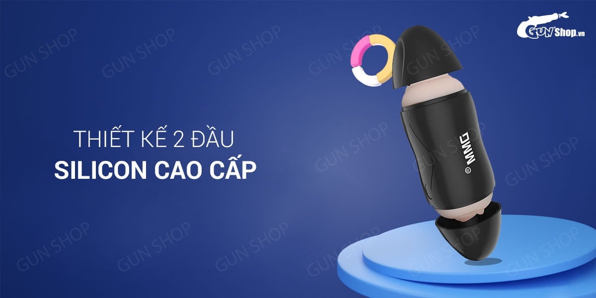 Âm đạo giả 2 đầu DMM Bao She III nhỏ gọn mềm mại cực đã