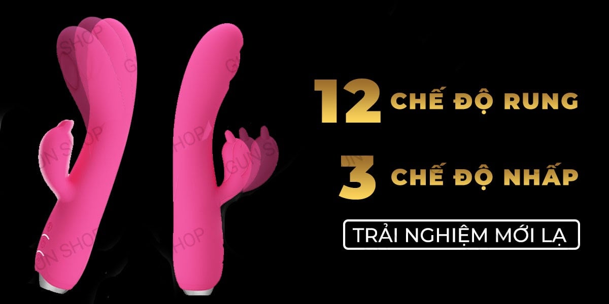 Máy rung massage Pretty Love Regina 12 chế độ sạc điện đa chức năng Máy rung massage Pretty Love Regina 12 chế độ sạc điện đa chức năng