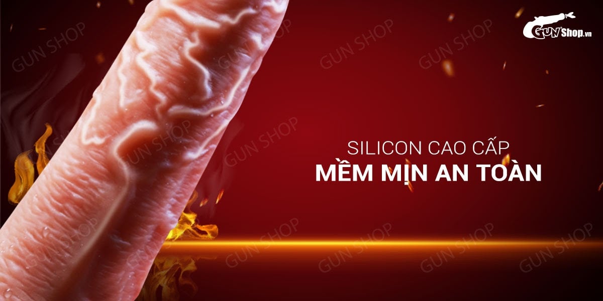 Dương vật giả dính tường Jiuai silicon mềm mại rung dùng sạc Dương vật giả dính tường Jiuai silicon mềm mại rung dùng sạc