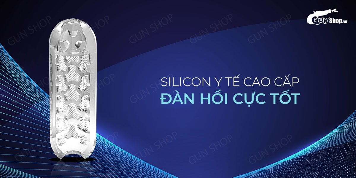 Âm đạo giả xoắn ốc Tenga Spinner 01 lõi silicon mềm nhẹ nhàng