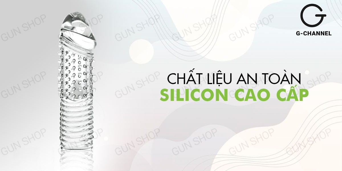 Bao cao su đôn dên Yeain Megratron gai mềm silicon đàn hồi kích thích