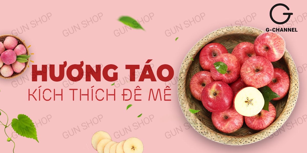 Gel bôi trơn hương táo Silk Touch 100ml bôi trơn quan hệ an toàn dịu nhẹ