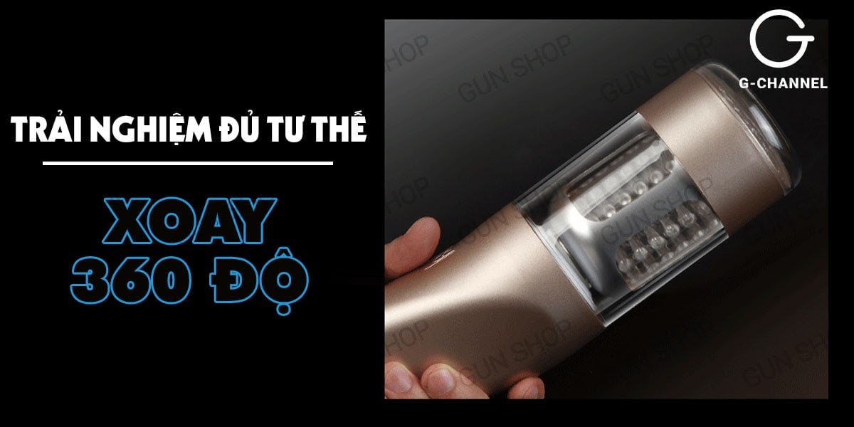 Âm đạo giả Ailighter Katerina 2 đa chế độ rung xoay sạc tiện dụng Âm đạo giả Ailighter Katerina 2 đa chế độ rung xoay sạc tiện dụng