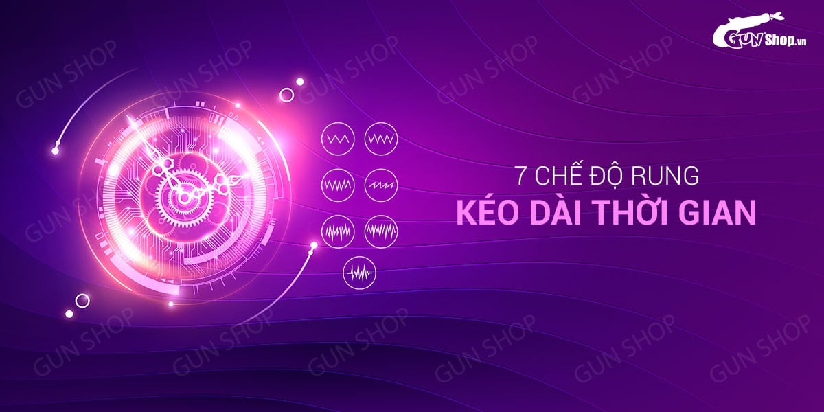 Vòng rung Aphojoy 7 chế độ rung sạc tăng khoái cảm cho cặp đôi