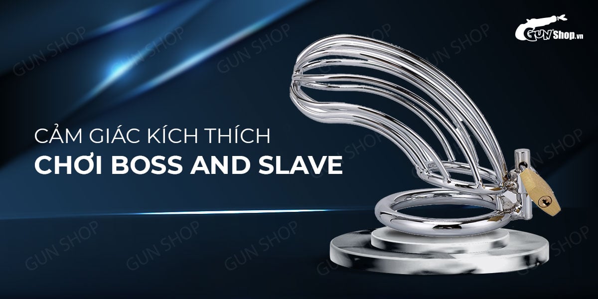 Khóa dương vật inox cao cấp Va2 kiểm soát thủ dâm an toàn