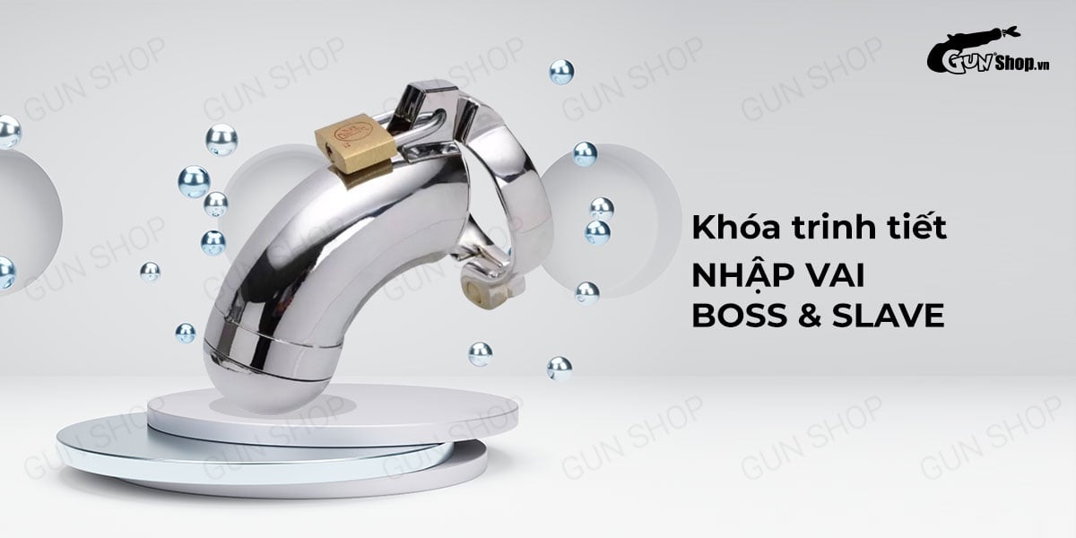 Khóa dương vật inox cao cấp Va1 đồ chơi tình dục kích thích cảm giác mới