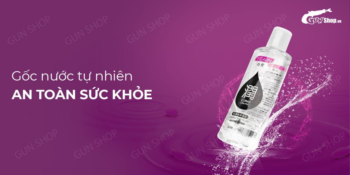Gel bôi trơn gốc nước Yeain Climax Lube Feel 200ml mềm mượt