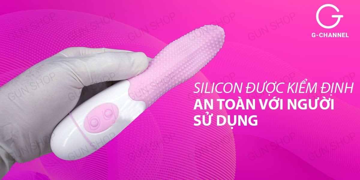 Lưỡi rung nữ nhiều chế độ rung pin silicone mềm mại Female