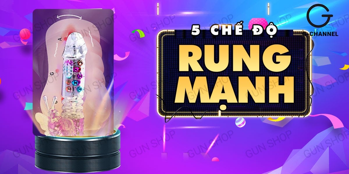 Dương vật giả Baile LCD Small nhánh rung 5 chế độ kích thích an toàn