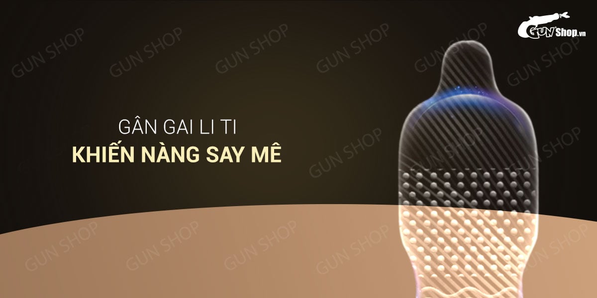 Bao cao su OLO 0.01 Neo Physical siêu mỏng gân gai kéo dài