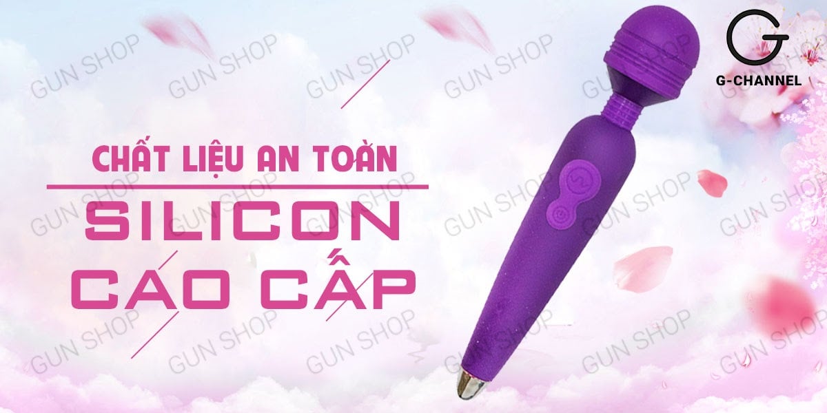 Máy massage sạc điện 10 chế độ rung Jiu Le thỏa mãn điểm nhạy cảm