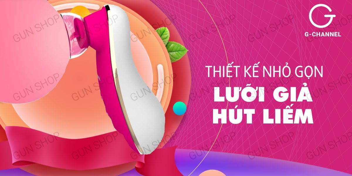  Đánh giá Máy rung massage kích thích âm đạo có lưỡi giả hút liếm - Leten Sucker hàng